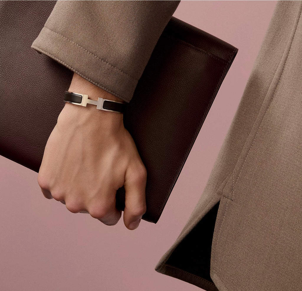 Bracelet Clic H Argenté