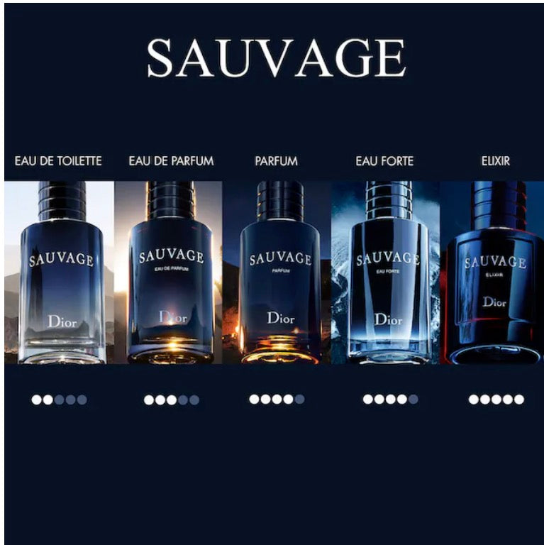 Sauvage - Eau de parfum pour homme notes épicées et d'absolu vanille
