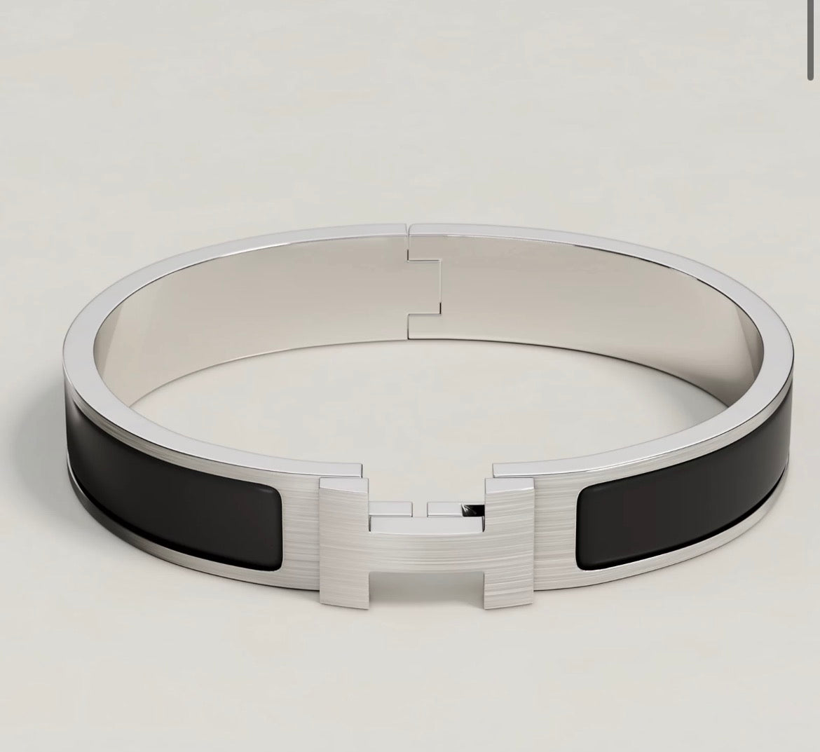 Bracelet Clic H Argenté